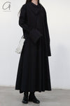 Marc le bihan double collar robe 2130 black